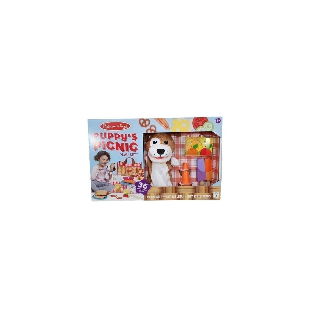 Melissa and Doug Puppys picnic play set - Picture 9 of 12